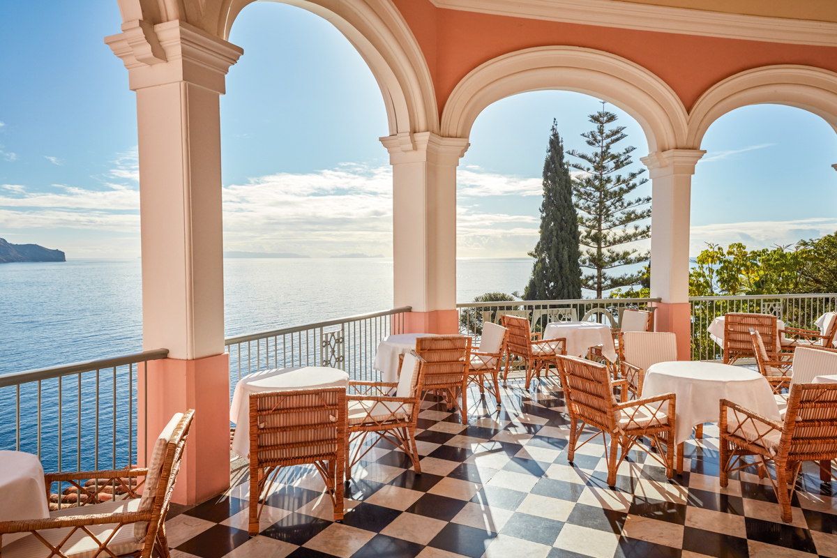 Afternoon tea at Belmond Reids Palace (Madeira)